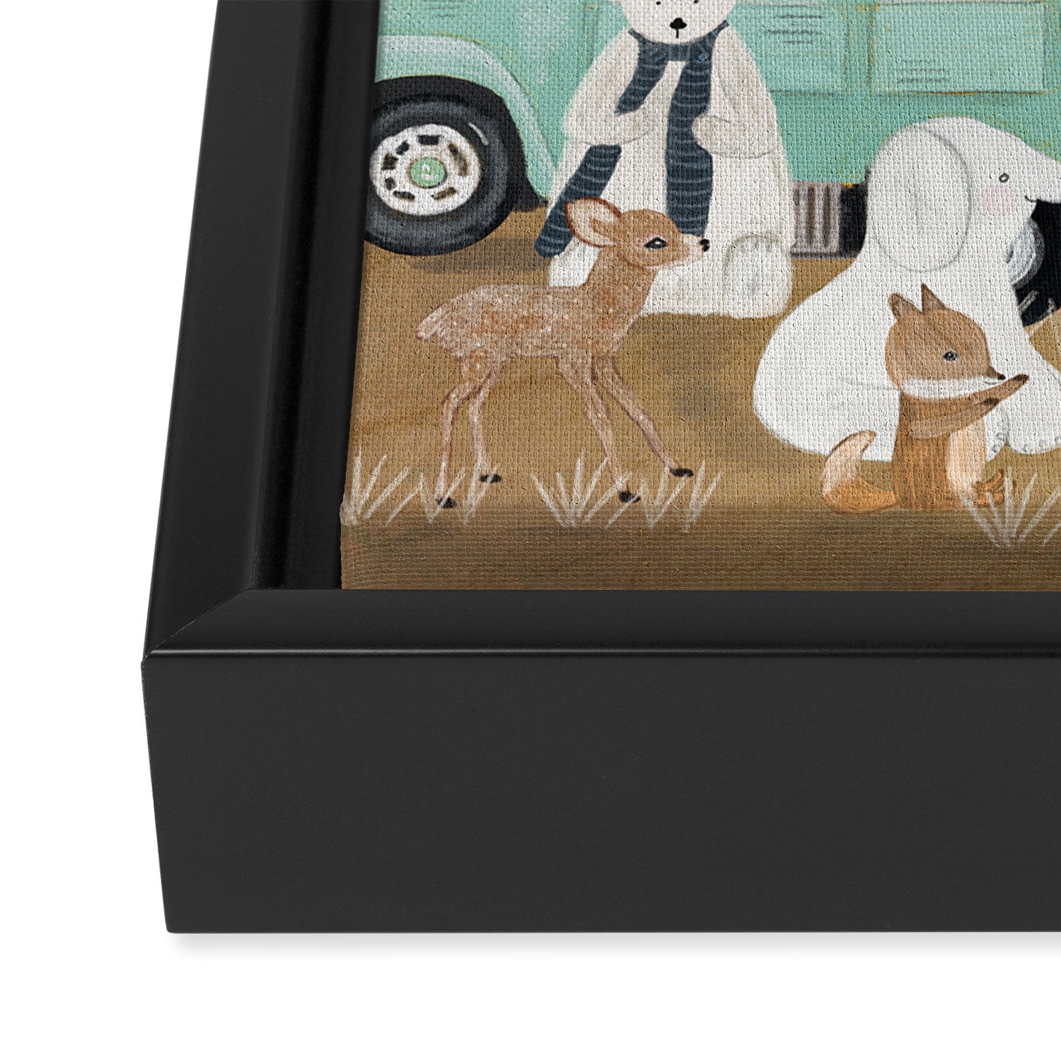 vacation time Framed Canvas Print Gallery Image 3