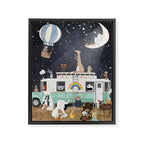 vacation time Framed Canvas Print Gallery Image 6