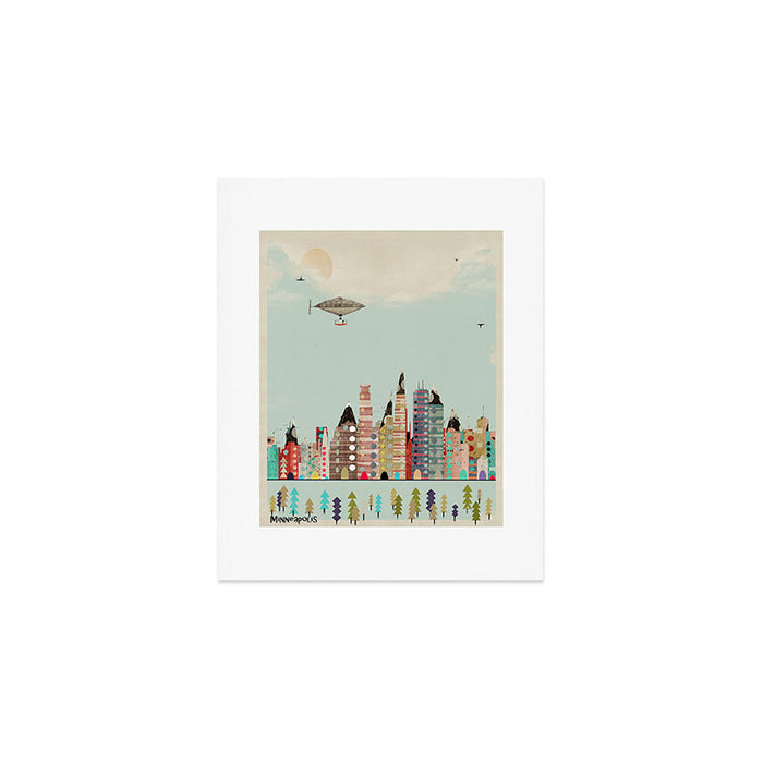 visit minneapolis minnesota Art Print Gallery Image 1