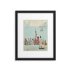 visit new york Framed Art Print Gallery Image 5