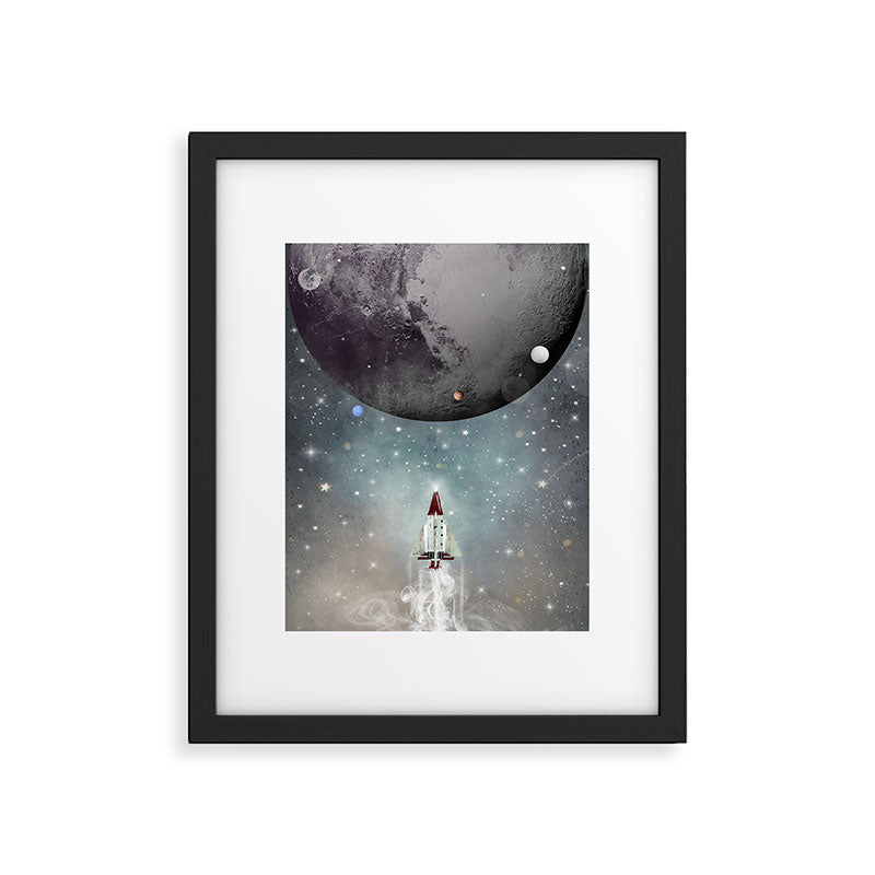 voyager 1 Framed Art Print Gallery Image 4