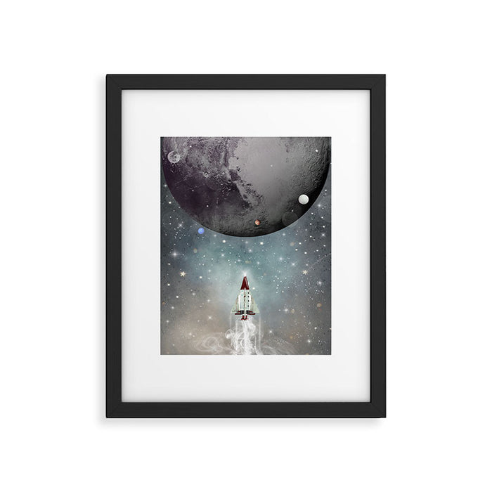 voyager 1 Framed Art Print Gallery Image 1