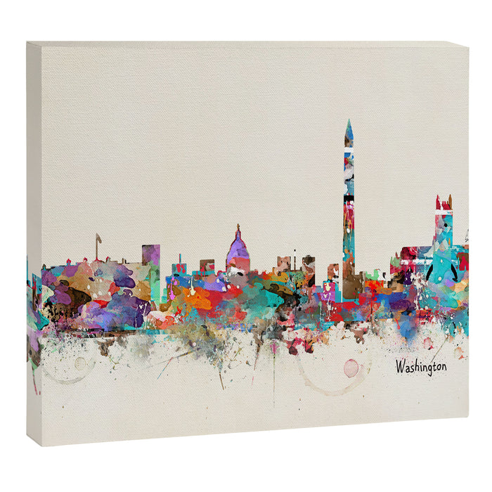 Washington dc skyline Canvas Print Gallery Image 1