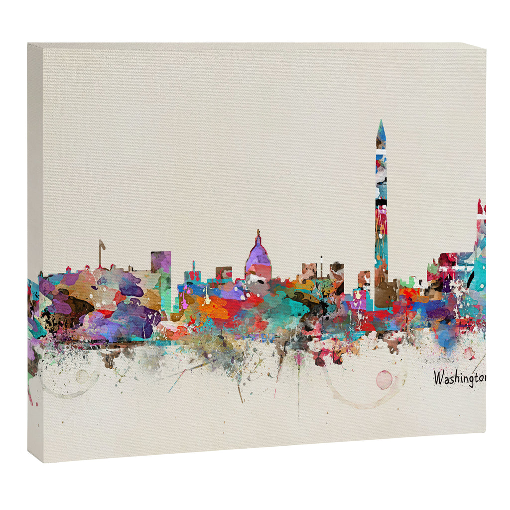 Washington dc skyline Canvas Print Gallery Image 3