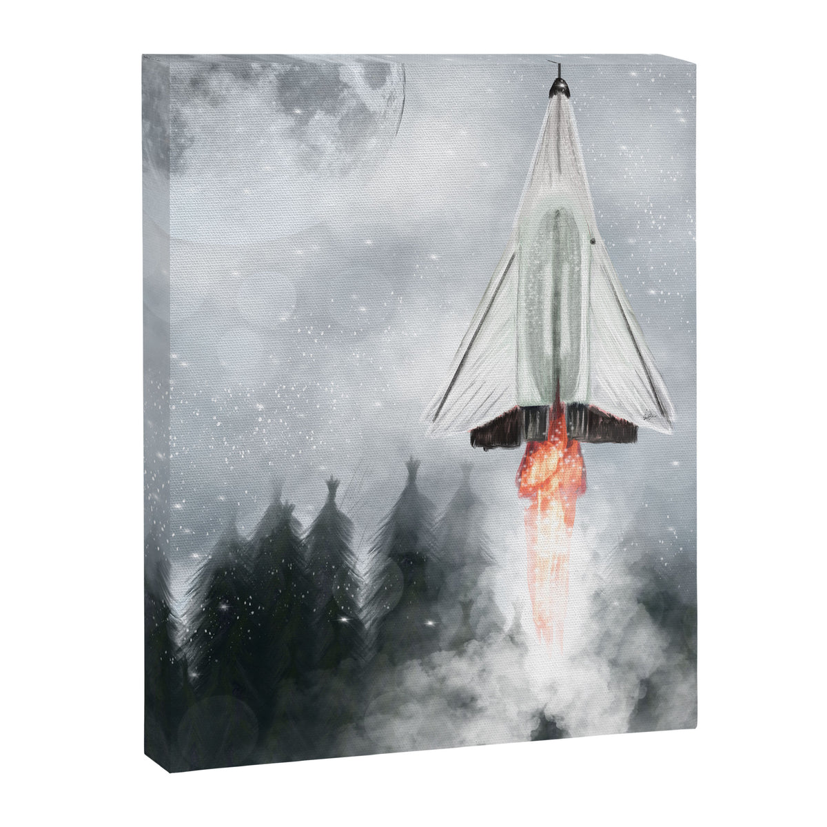 we have lift off Canvas Print Gallery Image 6