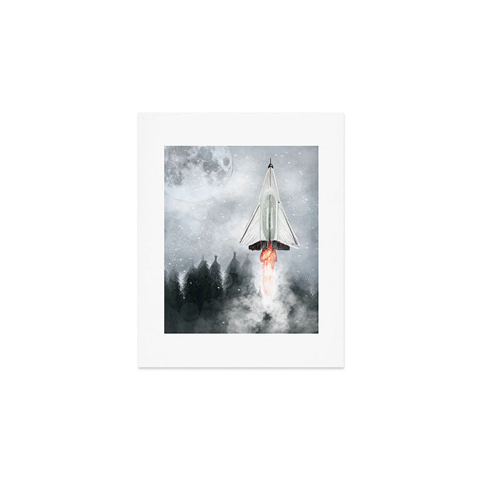 we have lift off Art Print Gallery Image 1