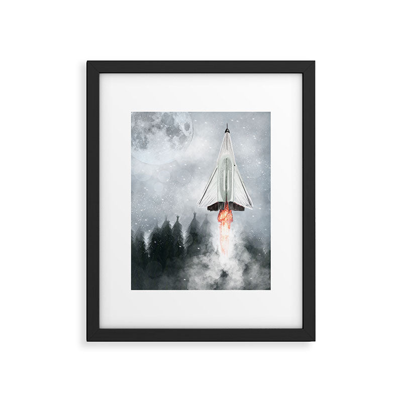we have lift off Framed Art Print Gallery Image 5