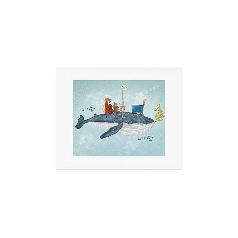whale song Art Print Gallery Image 1
