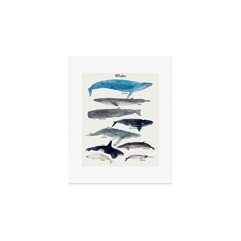 whales Art Print Gallery Image 1