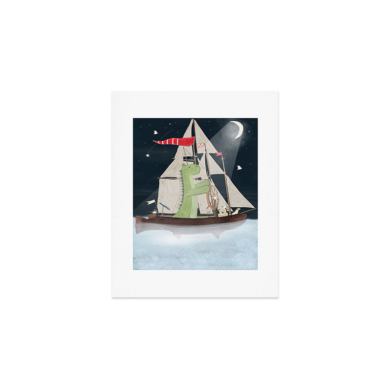 when adventure calls Art Print Gallery Image 1
