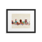 wichita kansas  Framed Art Print Gallery Image 6