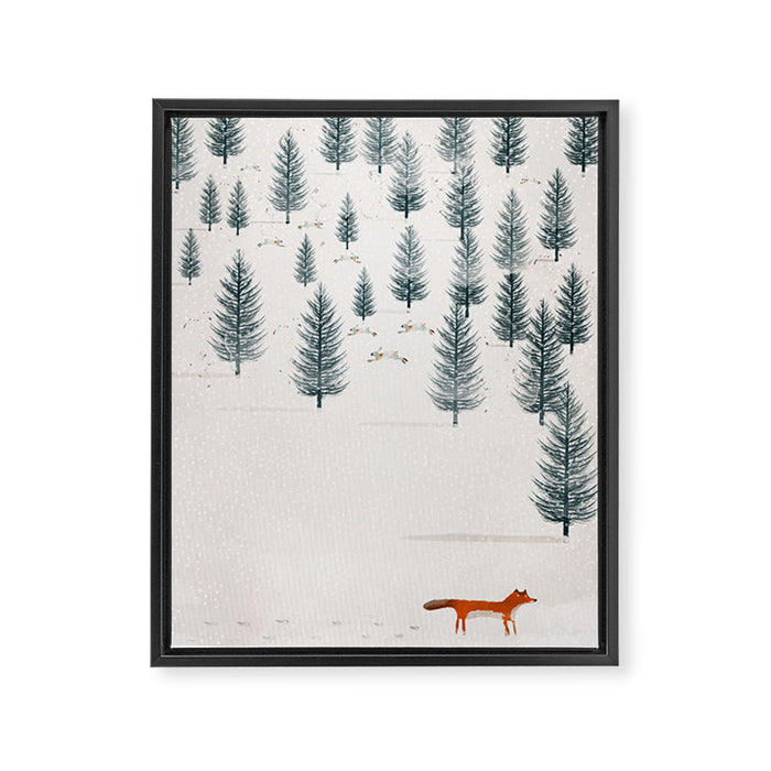 winters tale Framed Canvas Print Gallery Image 1