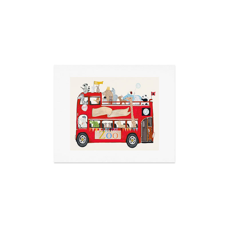 zoo lane Art Print Gallery Image 1
