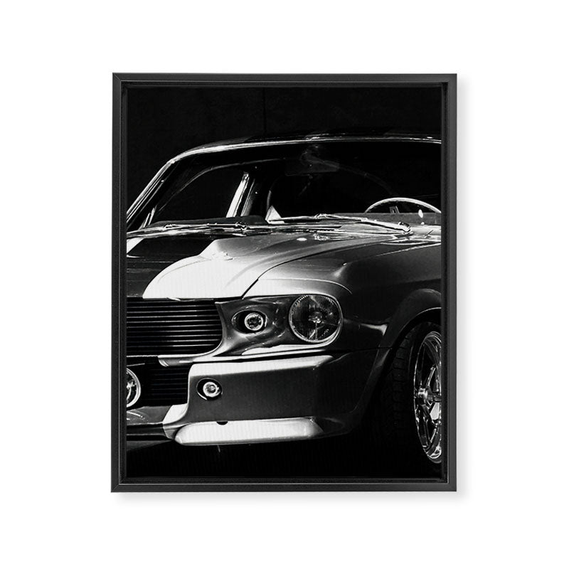 1967 Mustang Shelby GT 500 Framed Canvas Print Gallery Image 6