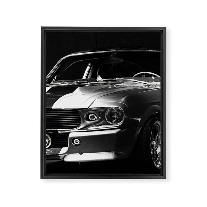 1967 Mustang Shelby GT 500 Framed Canvas Print Gallery Image 1