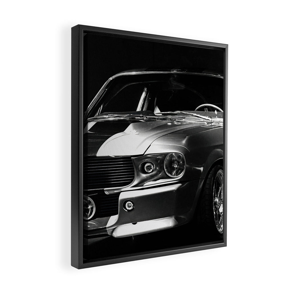 1967 Mustang Shelby GT 500 Framed Canvas Print Gallery Image 2