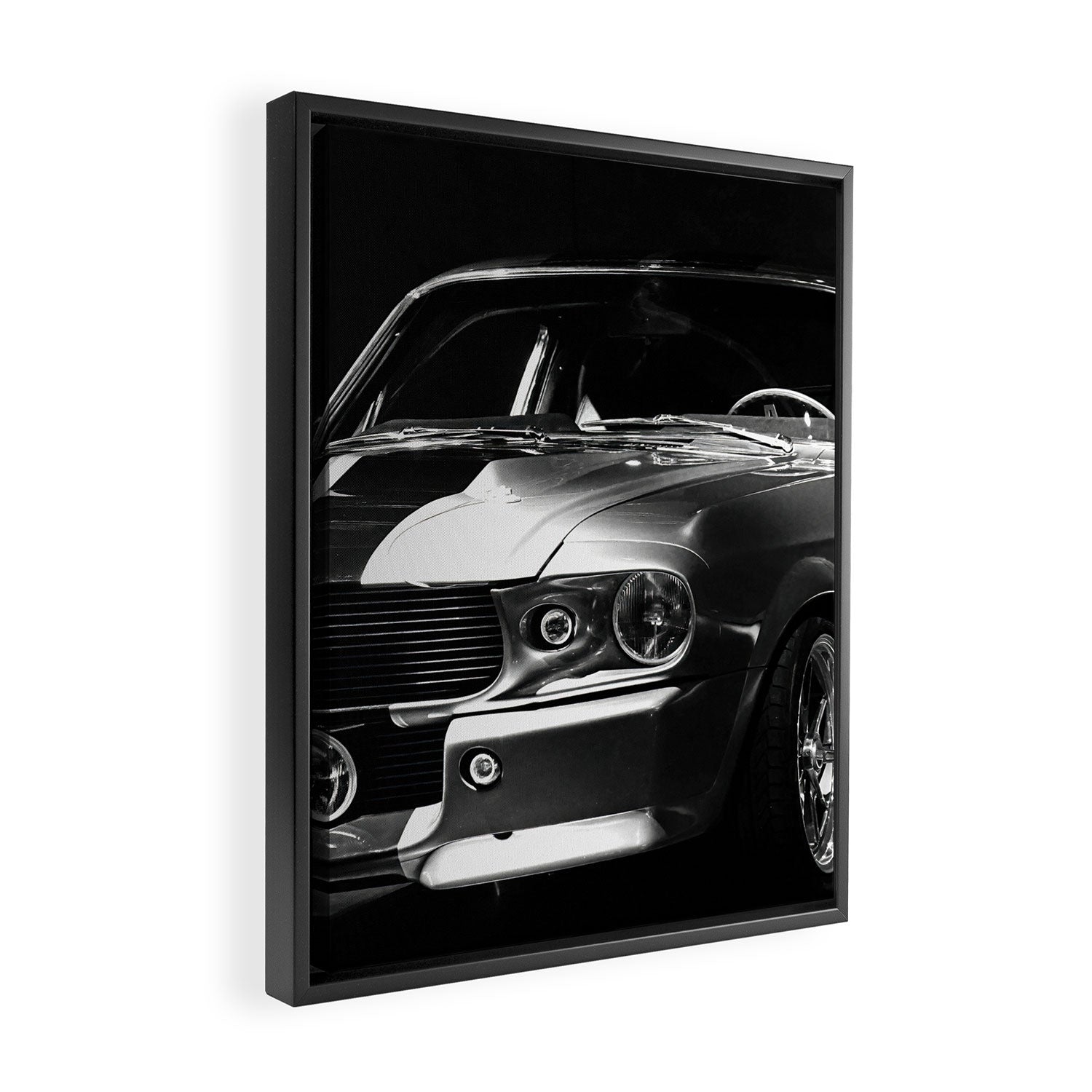 1967 Mustang Shelby GT 500 Framed Canvas Print Gallery Image 2