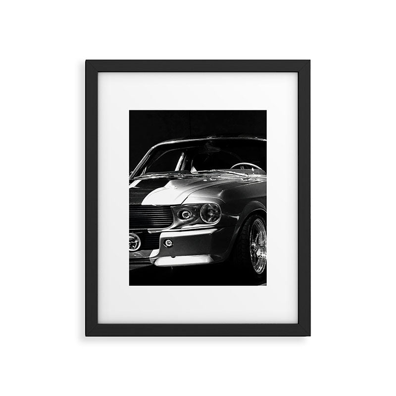 1967 Mustang Shelby GT 500 Framed Art Print Gallery Image 5