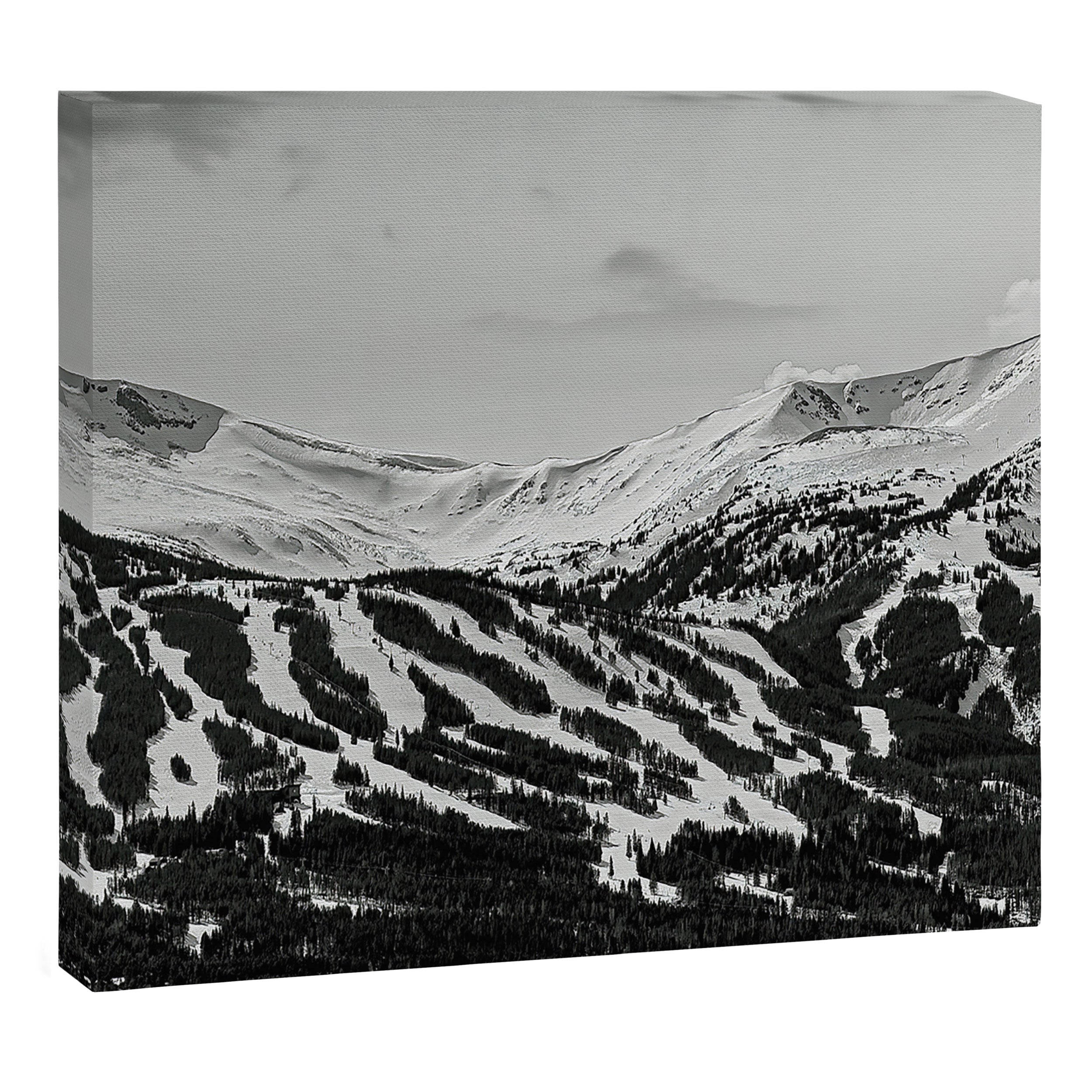 Breckenridge Ski Resort Panorama Canvas Print Gallery Image 3