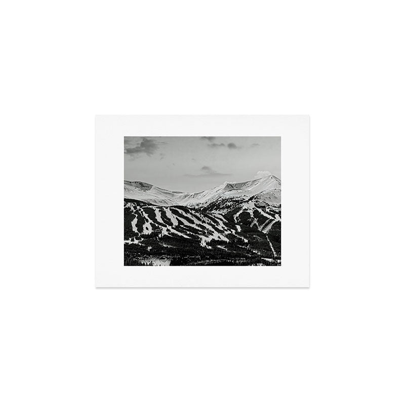 Breckenridge Ski Resort Panorama Art Print Gallery Image 1