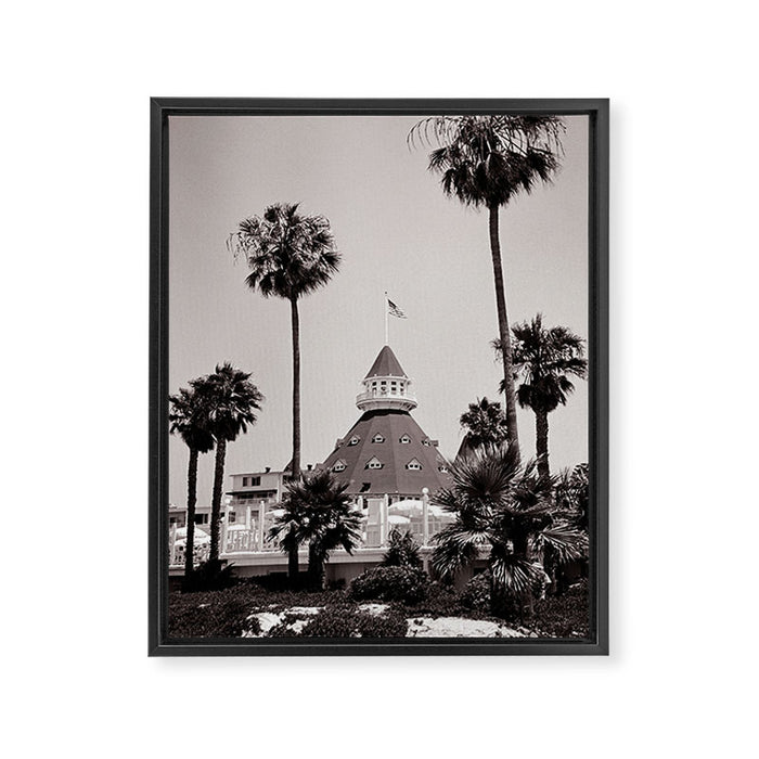 Hotel Del Coronado Framed Canvas Print Gallery Image 1
