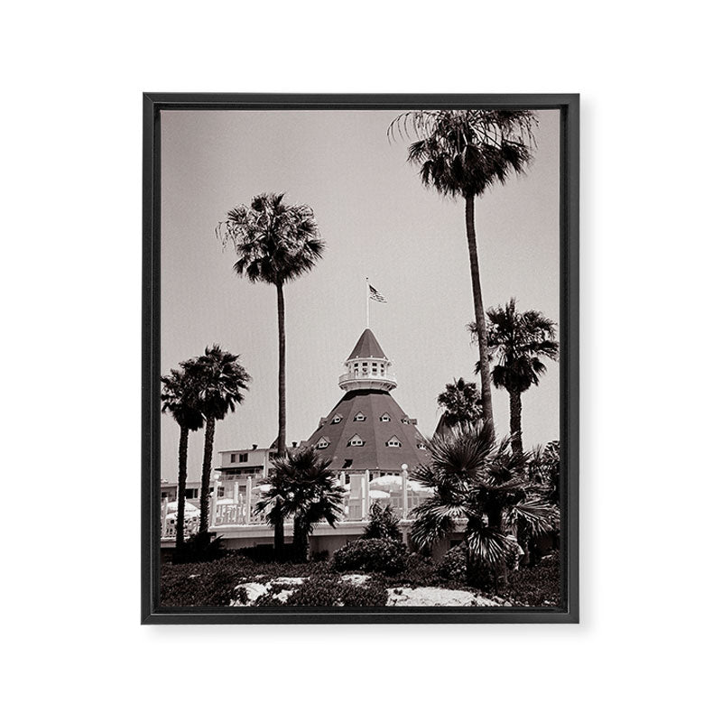 Hotel Del Coronado Framed Canvas Print Gallery Image 6