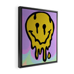 Melty Melt Smile Framed Canvas Print Gallery Image 2