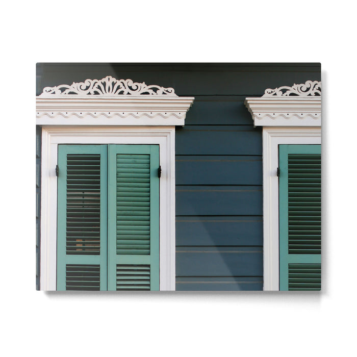 New Orleans Creole Cottage Metal Print Gallery Image 1