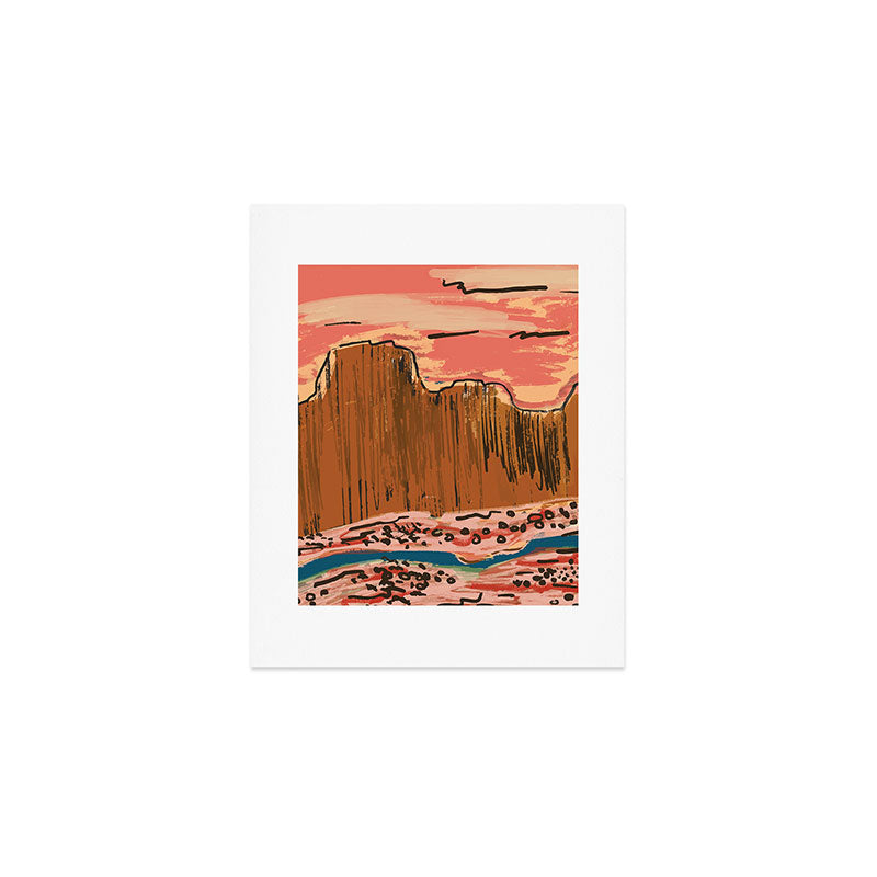 California Desert.  Art Print Gallery Image 1