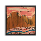 California Desert.  Framed Canvas Print Gallery Image 3