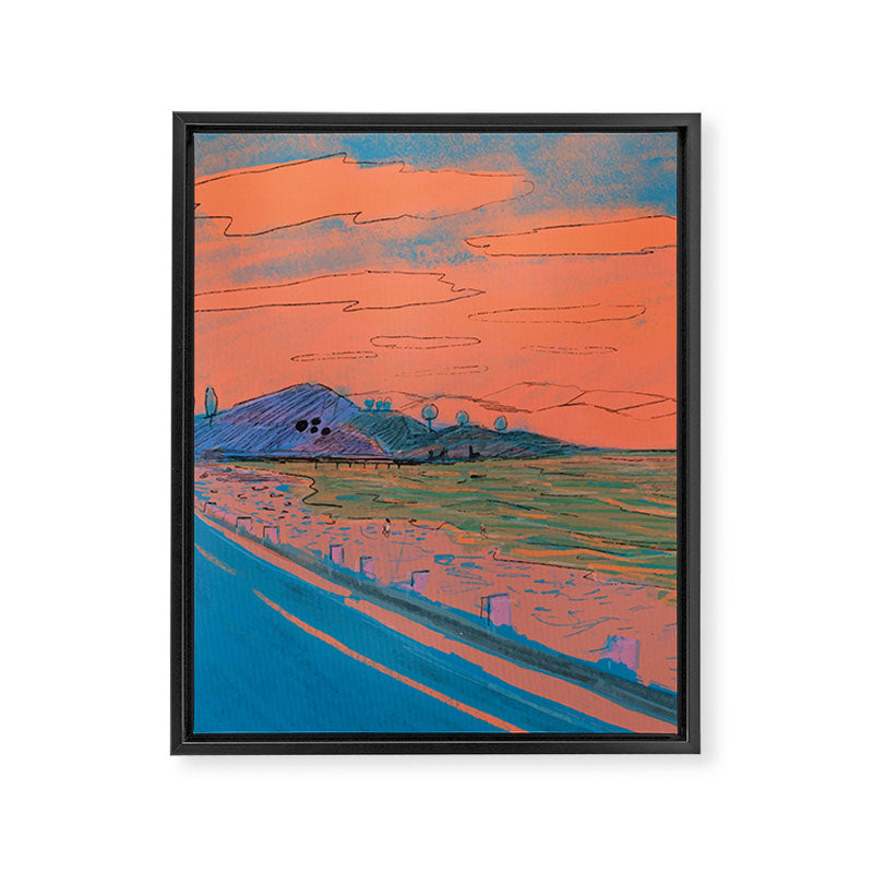 Life's A Beach.  Framed Canvas Print Gallery Image 8