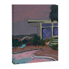 Night Sky House.  Canvas Print Gallery Image 8