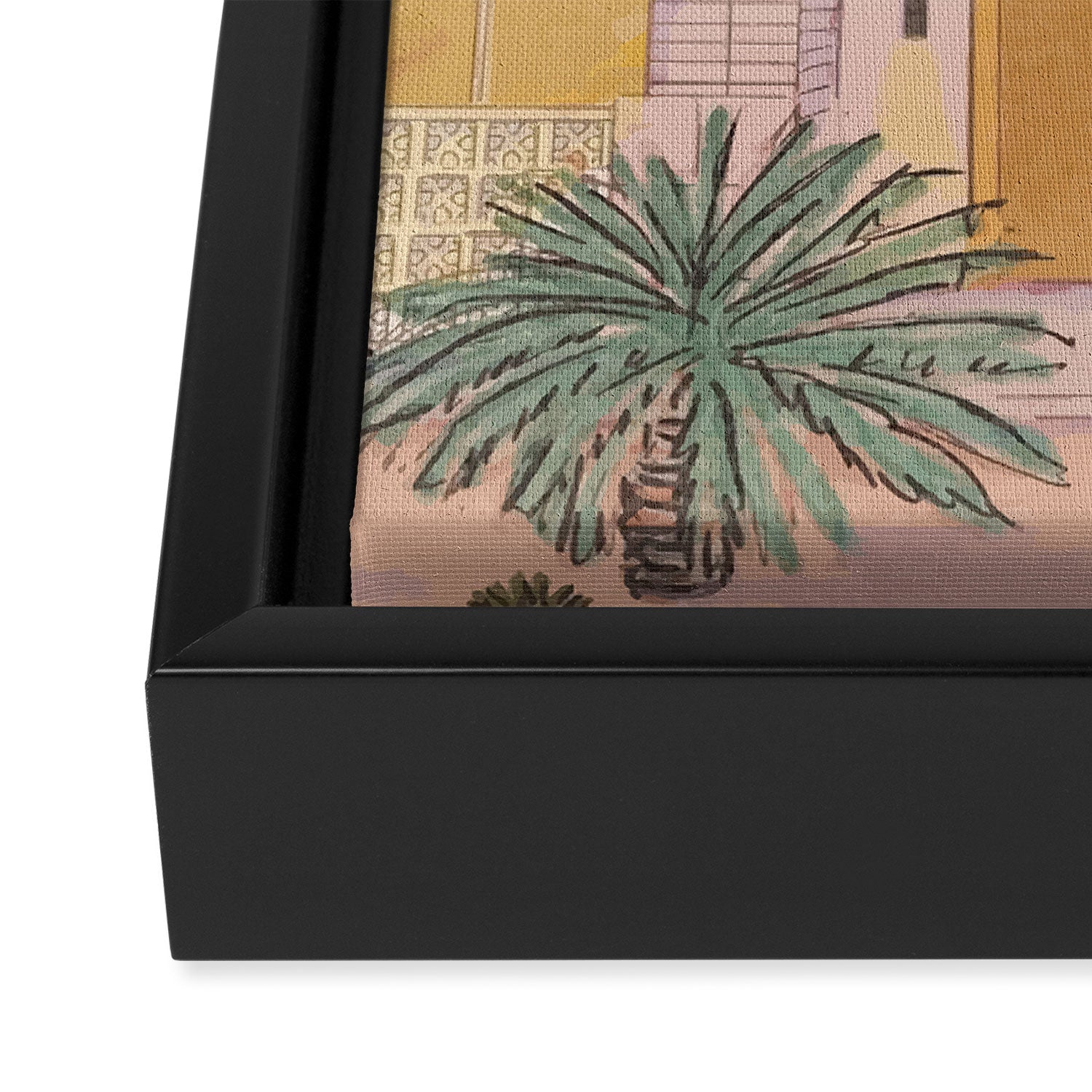 Palm Springs.  Framed Canvas Print Gallery Image 3