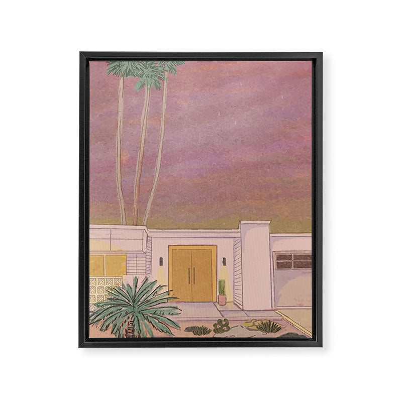 Palm Springs.  Framed Canvas Print Gallery Image 8