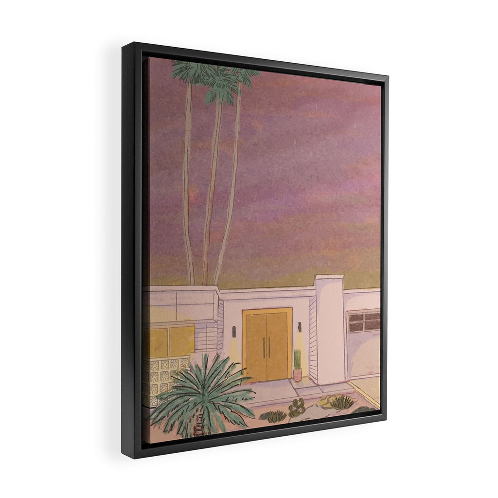 Palm Springs.  Framed Canvas Print Gallery Image 2