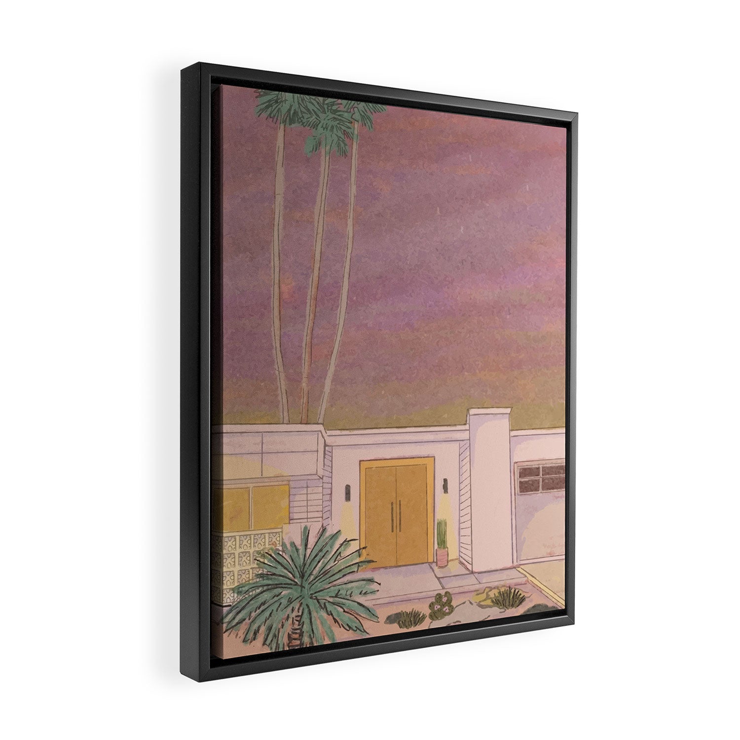 Palm Springs.  Framed Canvas Print Gallery Image 2