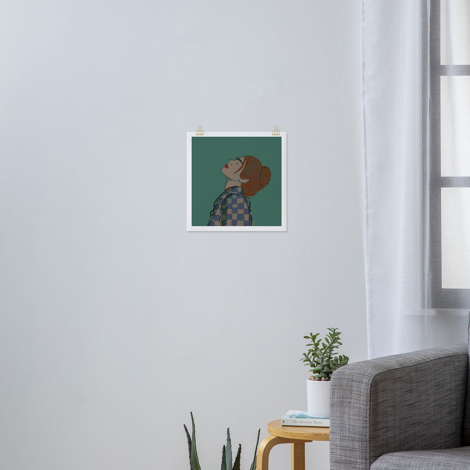 Peaceful Pattern.  Art Print Gallery Image 3