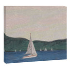 Sailboats.  Canvas Print Gallery Image 6