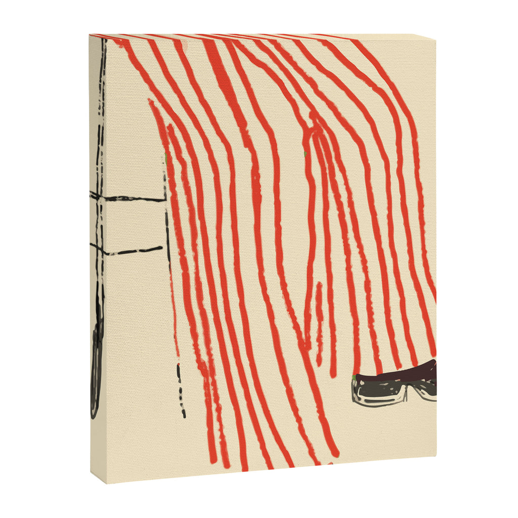 Stripe Pants Canvas Print Gallery Image 8