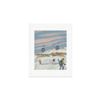 Winter Ski Trip.  Art Print Gallery Image 1