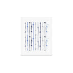 All in a bow - blue Art Print Gallery Image 1