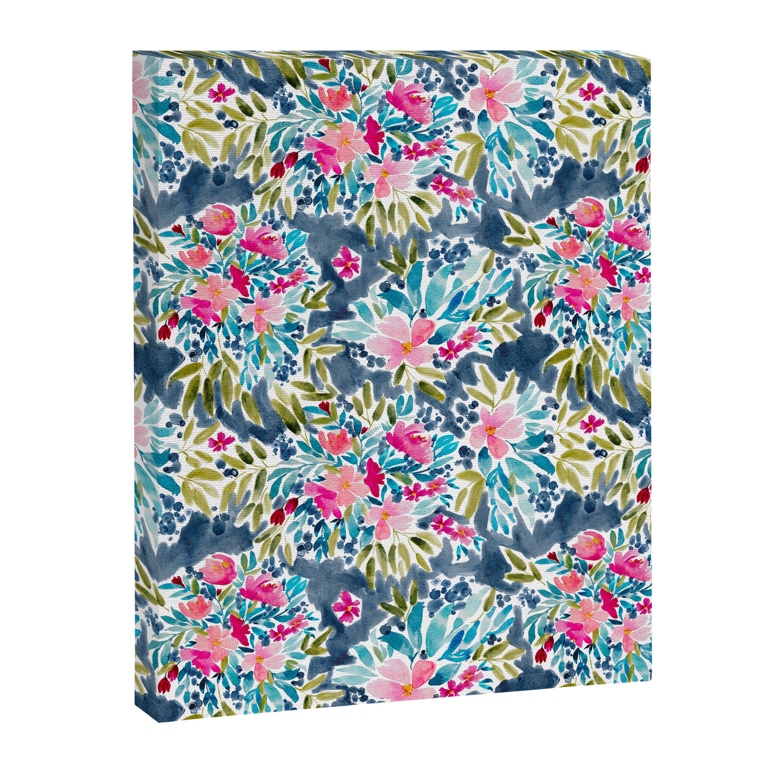 Aria - Blue Canvas Print Gallery Image 6