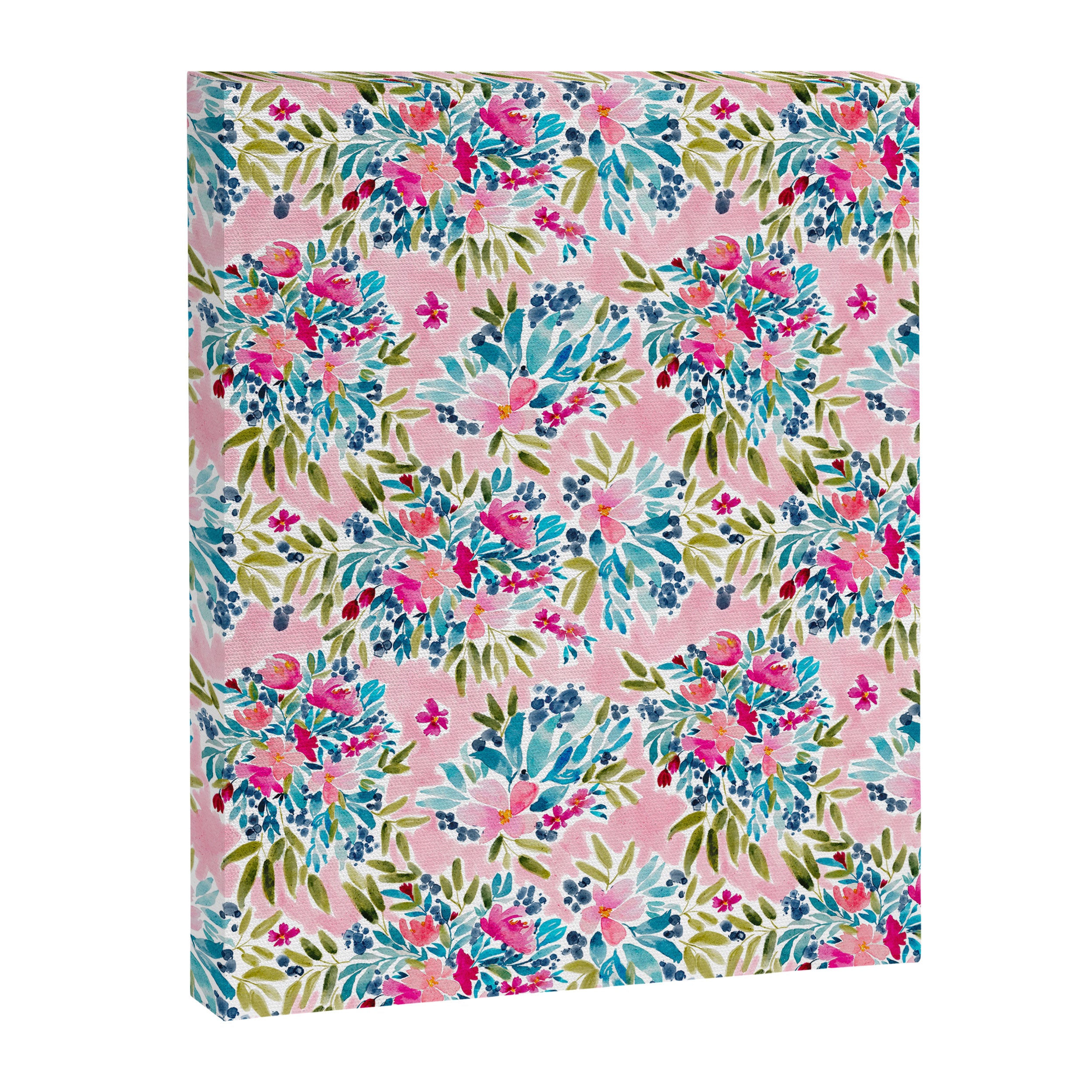 Aria - Pink Canvas Print Gallery Image 6