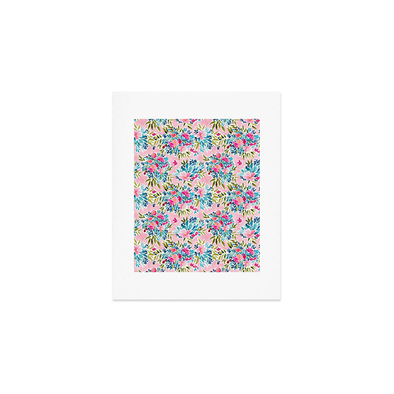 Aria - Pink Art Print Gallery Image 1