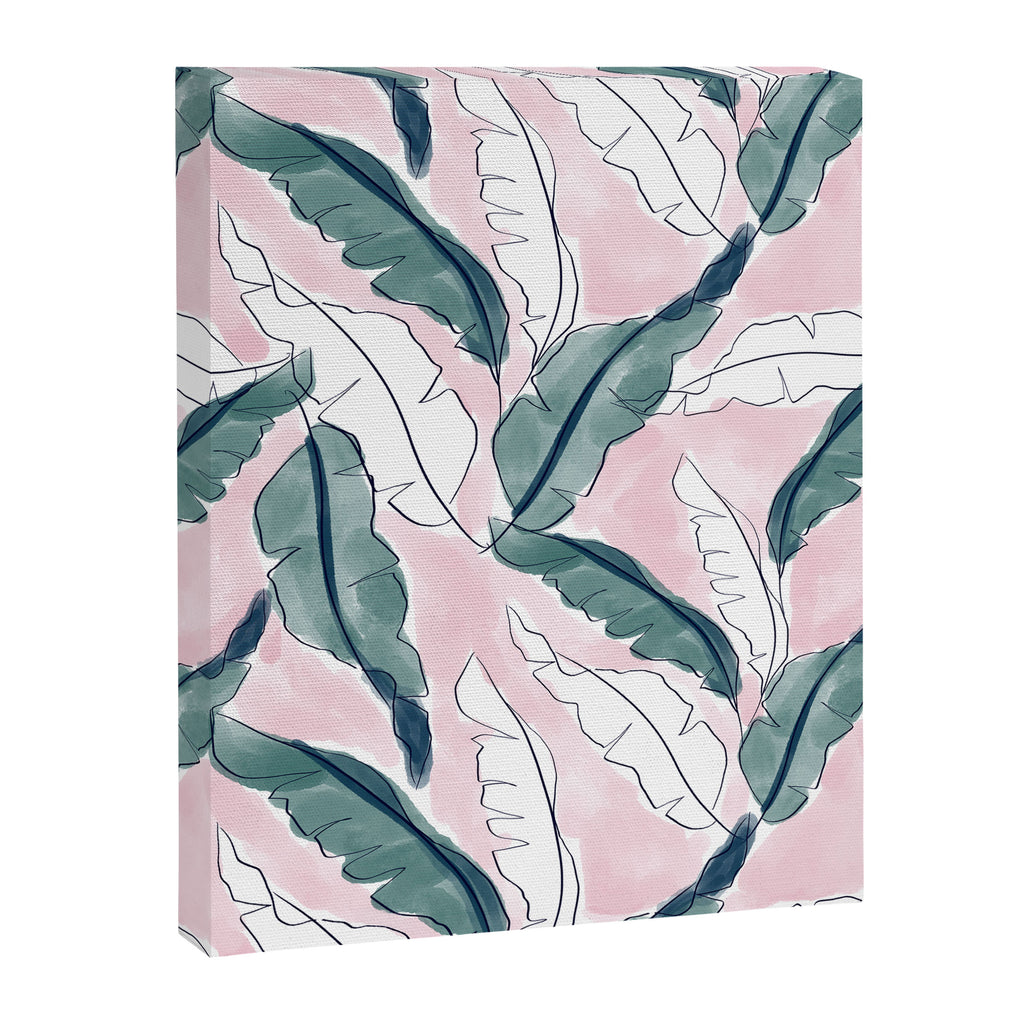 Banana Leaves Canvas Print Gallery Image 6
