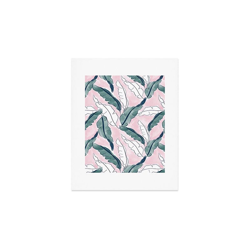 Banana Leaves Art Print Gallery Image 1