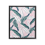 Banana Leaves Framed Canvas Print Gallery Image 6