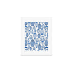 Chinoiserie Blue and White Jars Art Print Gallery Image 1
