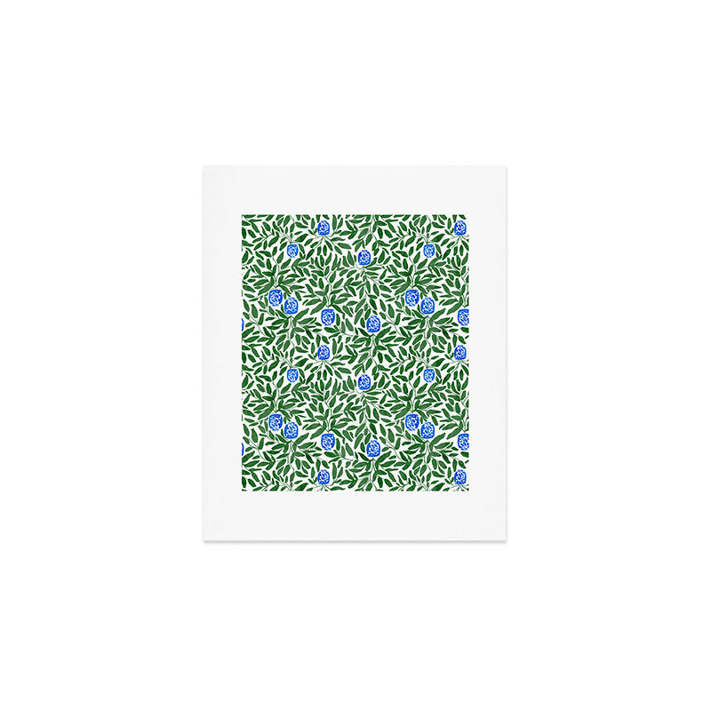 Chinoiserie Garden Art Print Gallery Image 1