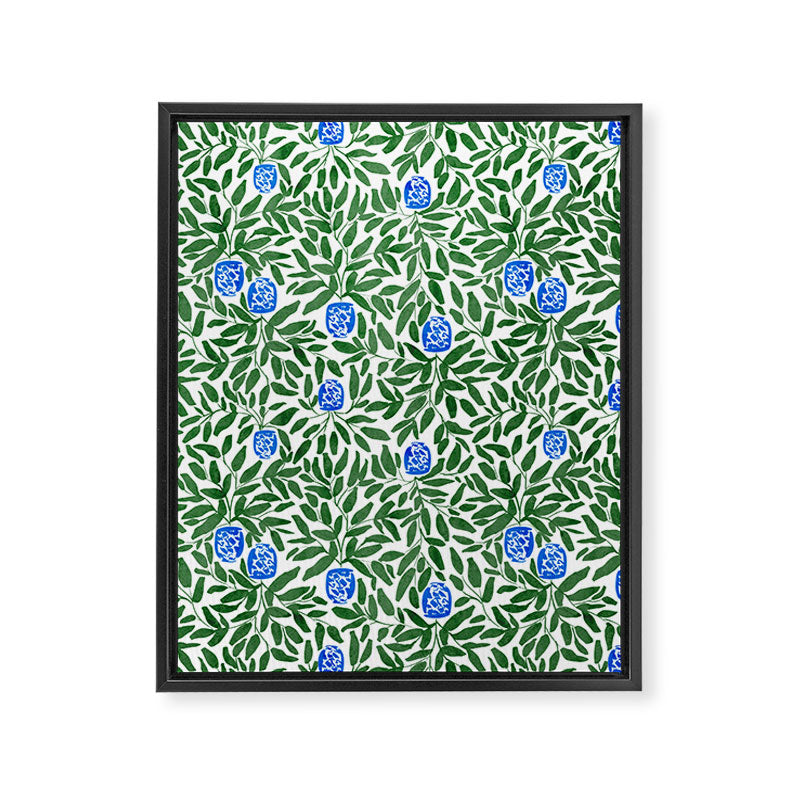 Chinoiserie Garden Framed Canvas Print Gallery Image 8